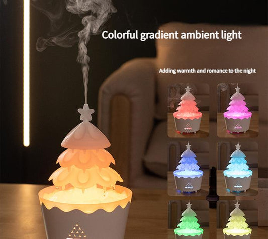 New Christmas tree humidifier Household fog desktop essential oil aromatherapy machine Atmosphere night light wireless remote control aromatherapy machine LSSIONLIFE 8a6b9e-4.myshopify.com 