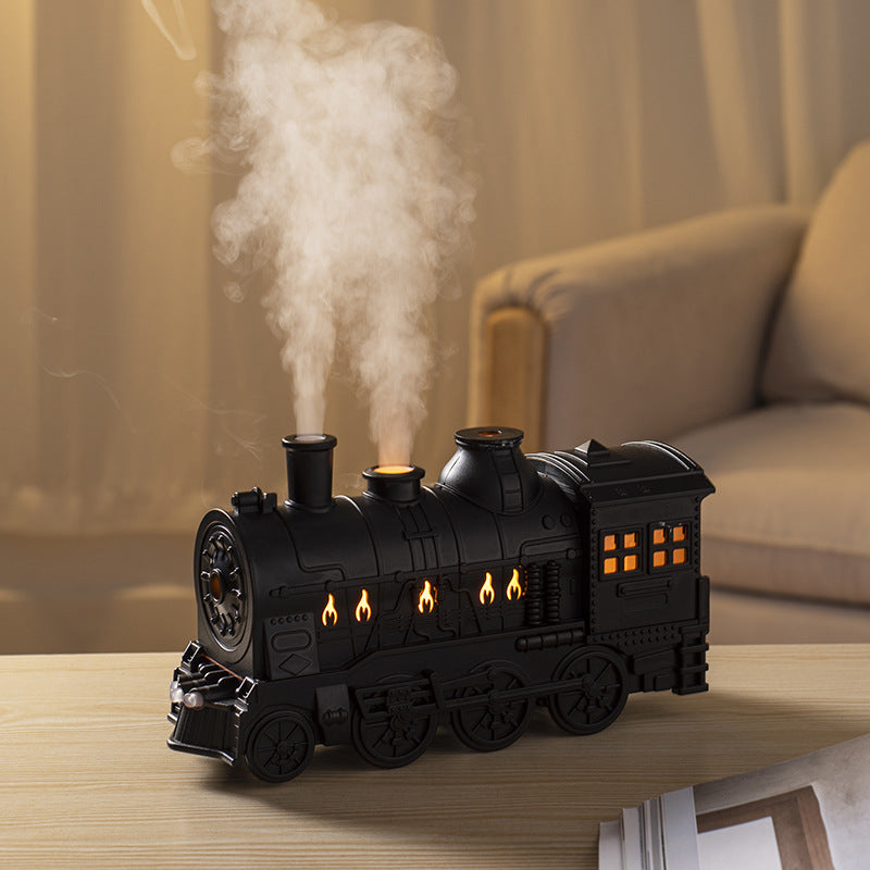 New product small train aromatherapy machine essential oil diffuser desktop retro decoration humidifier household heavy fog remote control aromatherapy machine LSSIONLIFE 8a6b9e-4.myshopify.com 