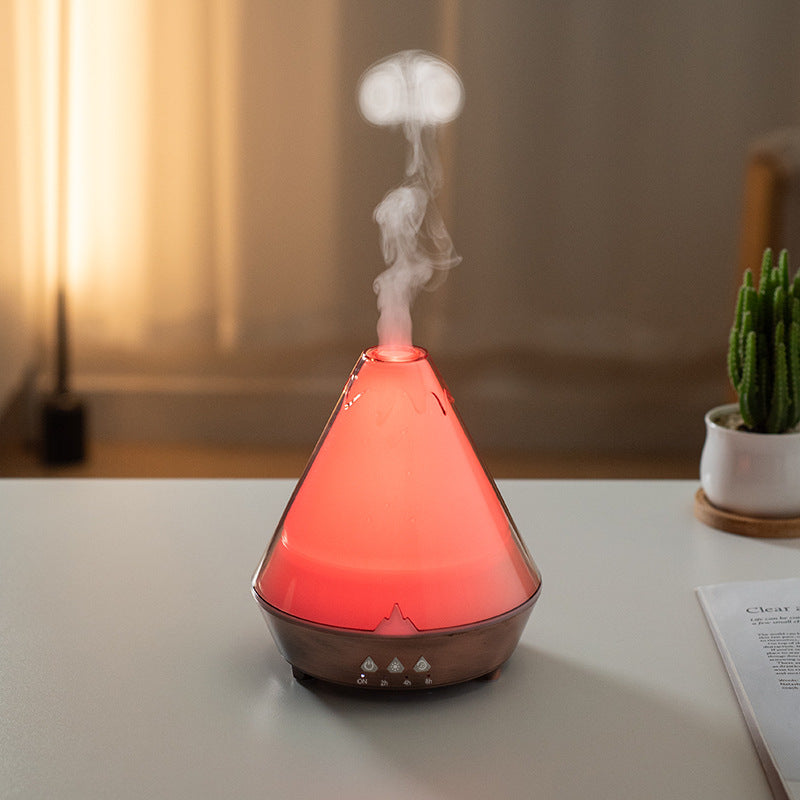 New volcano aromatherapy machine home desktop creative 3D simulated flame humidifier usb plug-in atmosphere light aromatherapy machine LSSIONLIFE 8a6b9e-4.myshopify.com 