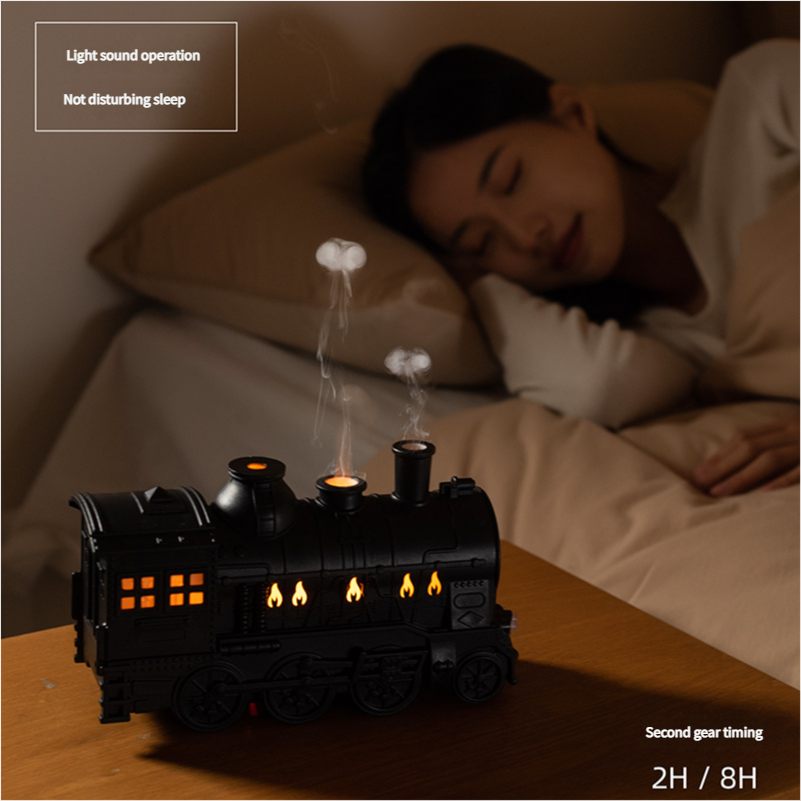 New product small train aromatherapy machine essential oil diffuser desktop retro decoration humidifier household heavy fog remote control aromatherapy machine LSSIONLIFE 8a6b9e-4.myshopify.com 