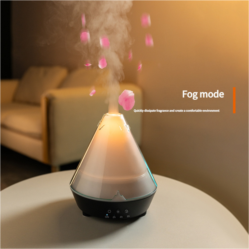 New volcano aromatherapy machine home desktop creative 3D simulated flame humidifier usb plug-in atmosphere light aromatherapy machine LSSIONLIFE 8a6b9e-4.myshopify.com 