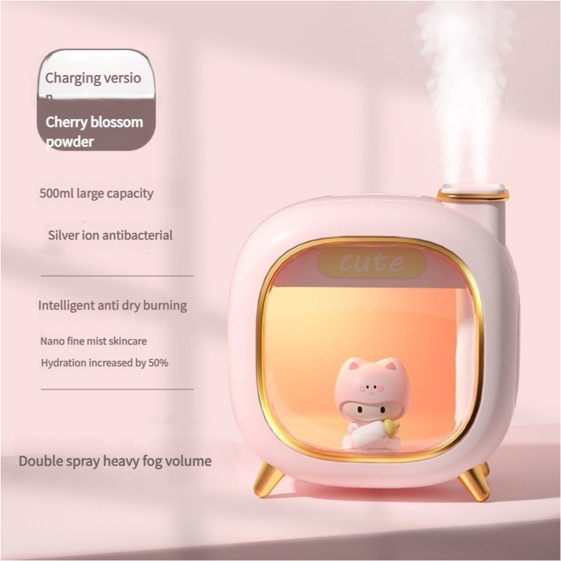 Double spray large-capacity cute pet humidifier household small silent bedroom usb office desktop portable dormitory aromatherapy machine [product_type] LSSIONLIFE 8a6b9e-4.myshopify.com 2 2  